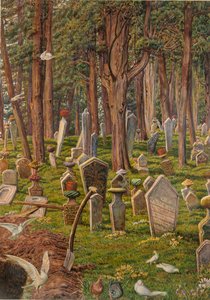 Die schlafende Stadt: der Friedhof von Pera, Konstantinopel