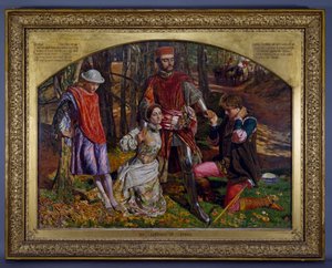 Valentine rettet Sylvia vor Proteus, 1851