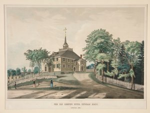 Das alte Versammlungshaus, Hingham, Mass.