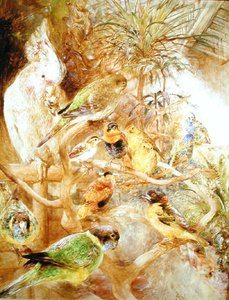 Die Voliere von William Huggins