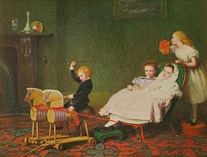 Eine Kutsche zum Ball, 1868