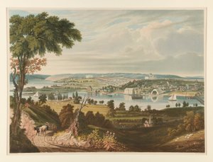 Stadt Washington von jenseits der Marinewerft von William James Bennett