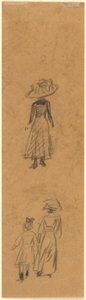 Figurenskizze von William James Glackens