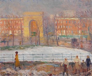 Straßenreiniger, Washington Square