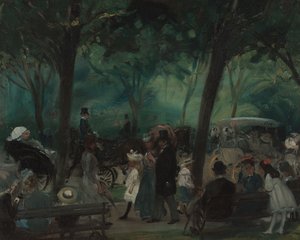 Die Fahrt, Central Park, ca. 1905