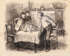 Es gab Edward Bickfords Rennpokal von William James Glackens