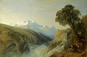 Eine alpine Szene
