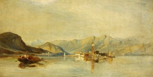 Lago Maggiore und Isola Bella von William James Muller