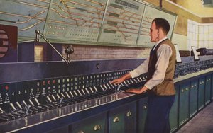 Ein modernes elektrisches Stellwerk