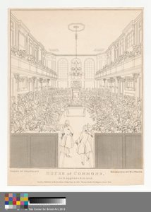 House of Commons, wie es 1741-2 erschien