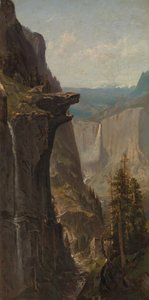 Yosemite Falls vom Glacier Point von William Keith