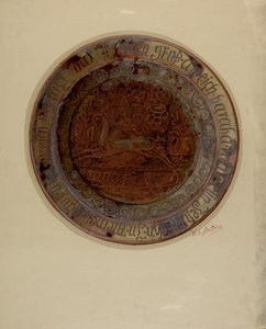 Pa. Deutscher Teller von William L Antrim
