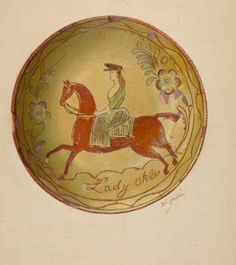 Kuchenteller (1935-1942) von William L Antrim