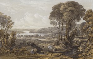 Blick auf den Clyde oberhalb der Erskine-Fähre
