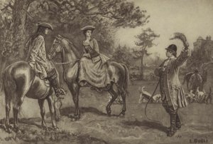 Erstes Treffen von Frank mit Die Vernon von William Lockhart Bogle