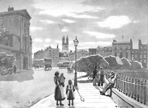 Smithfield und St. Bartholomews Hospital, 1891 von William Luker