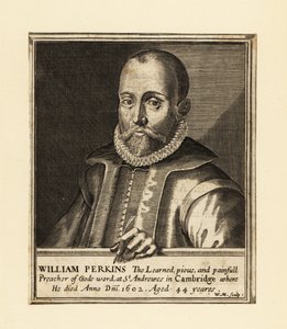 Porträt von William Perkins, englischer Geistlicher und Theologe aus Cambridge