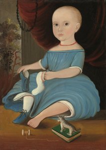 Baby in Blau, ca. 1845