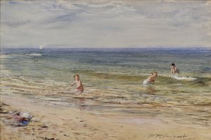 Badende Mädchen von William McTaggart