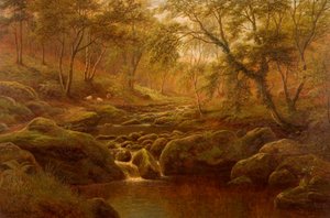 Oak Beck, Harrogate von William Mellor