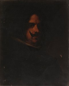 Kopf eines Mannes von William Merritt Chase