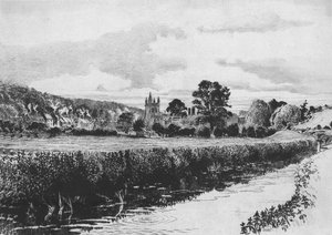 Amersham und der Fluss Misbourne, 1904 von William Monk