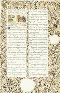 Kalligraphisches und illuminiertes Manuskript, ca. 1871-1873