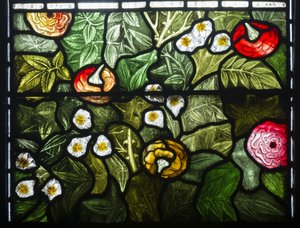Blumendetail von William Morris