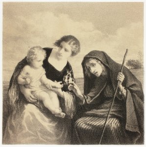 Die Wahrsagerin von William Morris Hunt