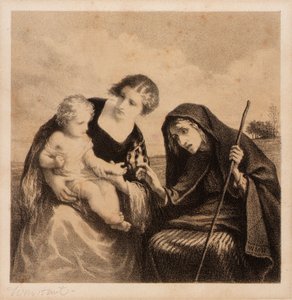 Die Wahrsagerin von William Morris Hunt