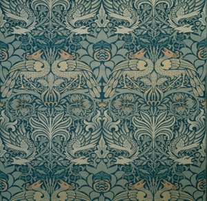 Dekorativer Stoff, 1876-1890 von William Morris Tapestry Works