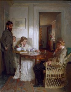 Die Schachspieler, vor 1902