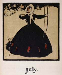 Bogenschießen von William Nicholson
