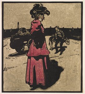 Londoner Typen: Obst- und Gemüsehändler von William Nicholson