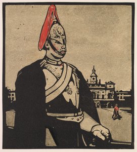 Londoner Typen: Gardist von William Nicholson