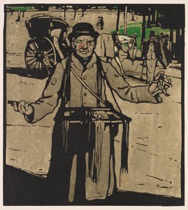 Londoner Typen: Straßenhändler von William Nicholson