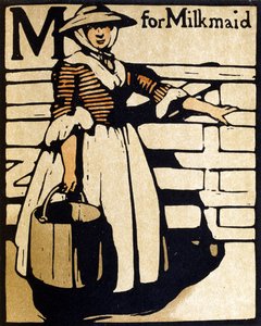 M für Milchmädchen, Illustration aus 