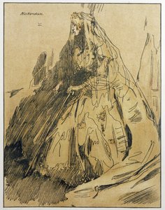 Miss Havisham, Illustration aus 