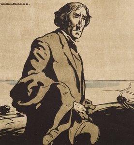 Porträt von Sir Henry Irving, aus 
