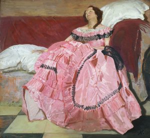 Das rosa Kleid