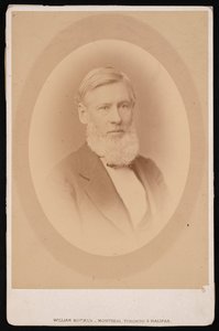Porträt von Asa Gray 1810-1888 von William Notman