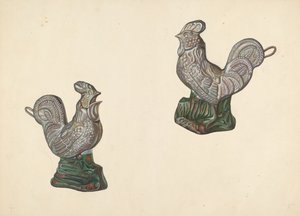 Hahn-Sparbüchse, ca. 1938 von William O. Fletcher