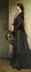 Die Dame in Schwarz, 1901