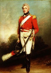 Porträt von James Townley von den 1. Life Guards in Uniform von William Owen