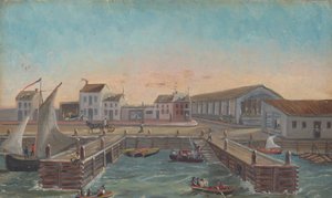 Old Ferry Stairs, 1870er Jahre von William P. Chappel