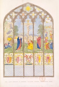 Das Ostfenster der Norfolk College Chapel, Greenwich, London, 1804