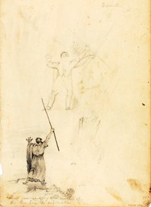 Moses befiehlt den Wassern des Roten Meeres, sich zu trennen von William Page