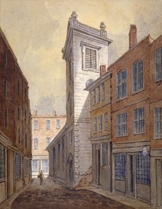 Kirche St. George Botolph Lane von George Lane, City of London von William Pearson