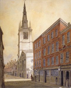 Kirche St. Margaret Pattens, Eastcheap, City of London, 1815 von William Pearson