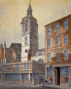 Ansicht von St Dionis Backchurch, City of London von William Pearson